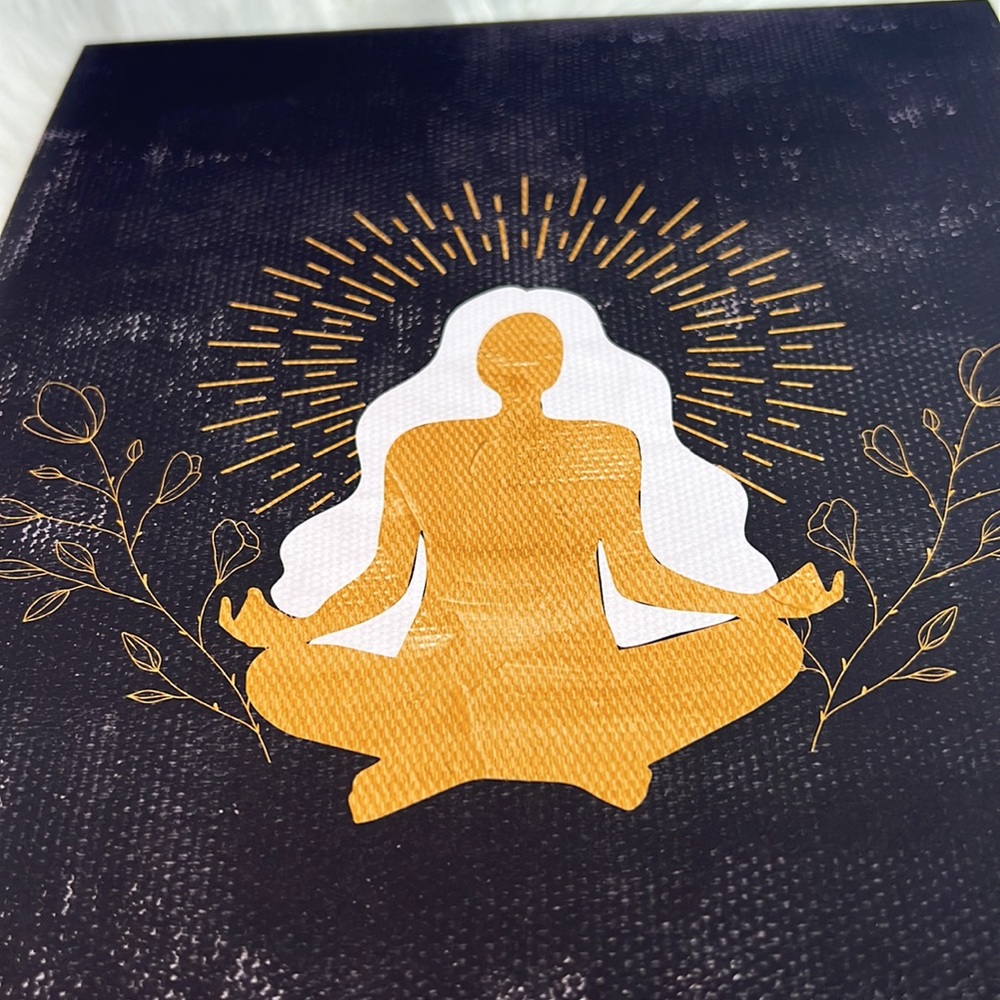 Wall Art Bohemian Woman Silhouette Celestial Print Poster Unframed - Picture 10 of 16